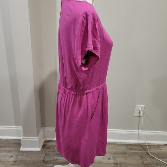 J Crew Factory Shirt Dress SZ 4 - Picture 4 of 6